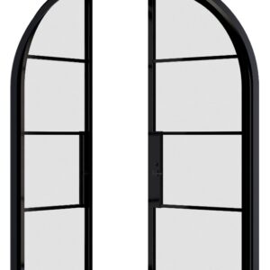 aluminum-double-patio-door-72x96-arched-4-light-modern